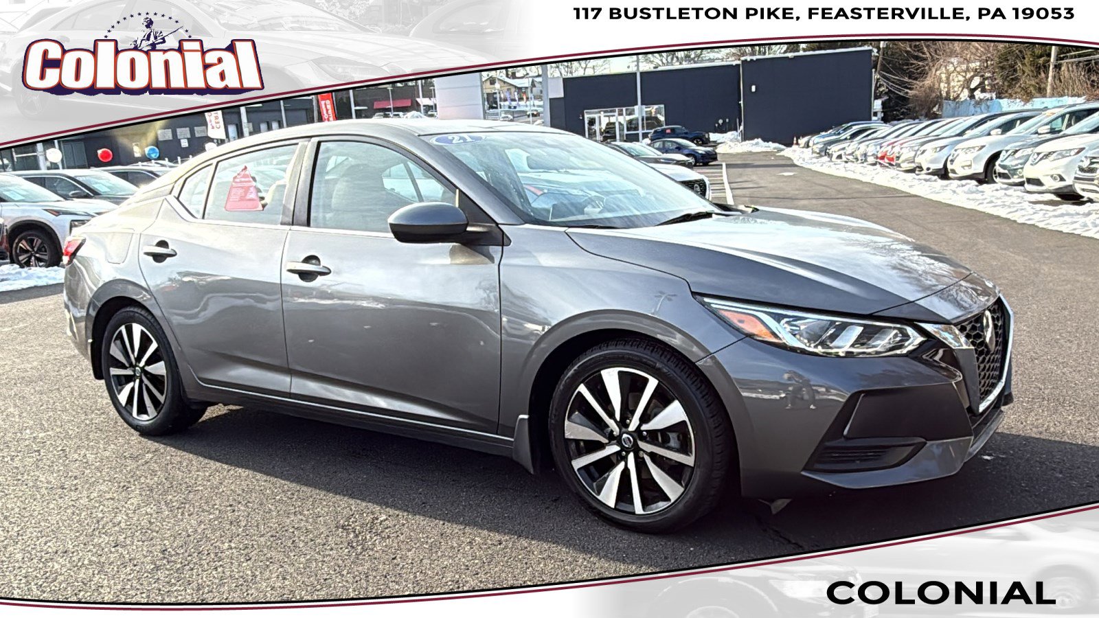 Certified 2021 Nissan Sentra SV w/ SV Premium Package image 1