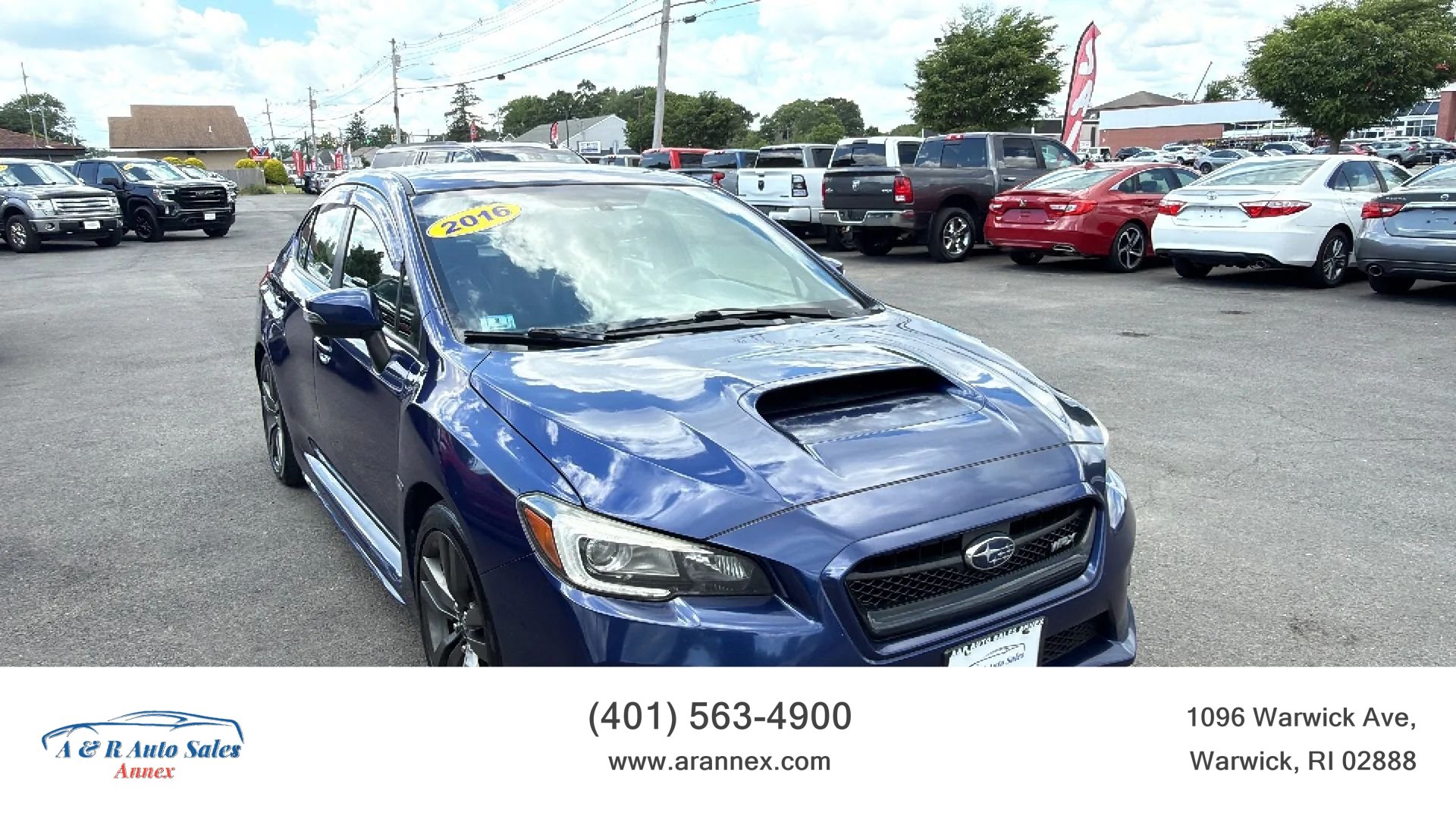 Used 2016 Subaru WRX Limited AWD/4WD image 1