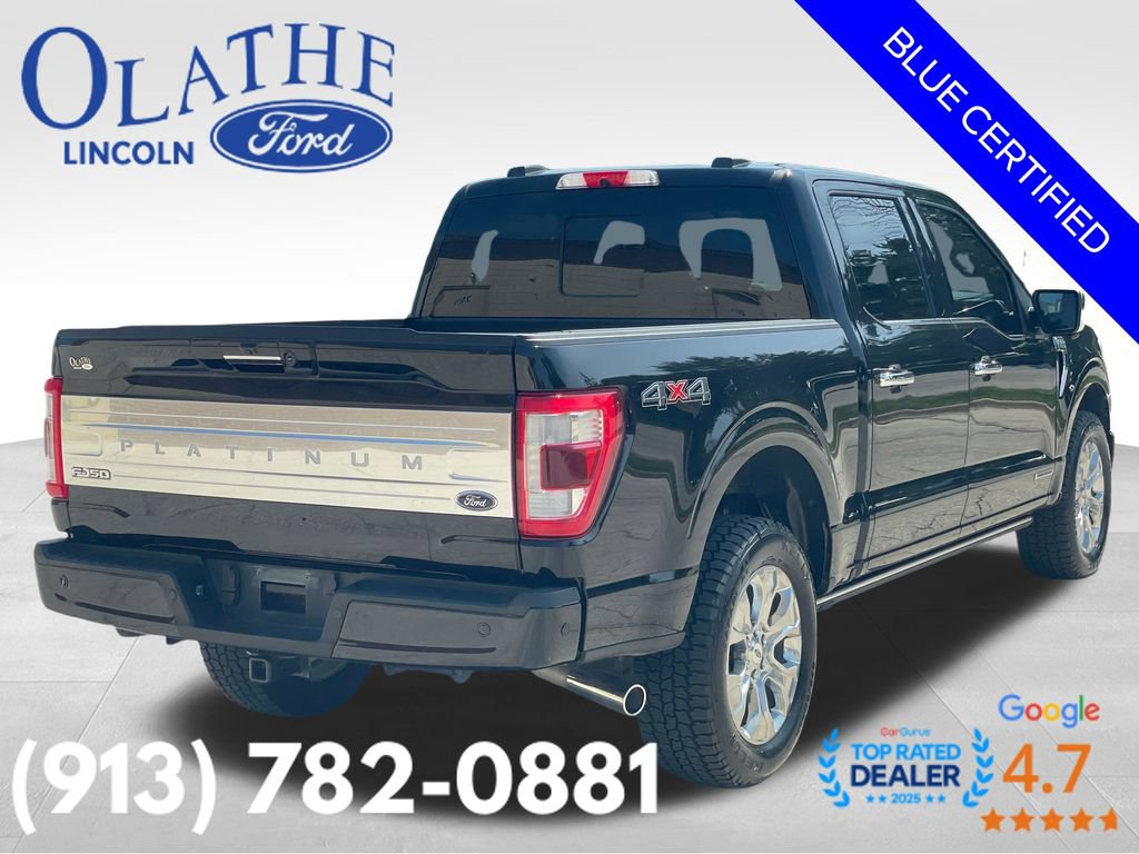 Certified 2022 Ford F150 Platinum w/ Equipment Group 701A High AWD/4WD image 7