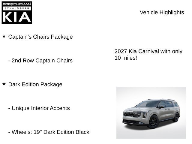 New 2027 Kia Carnival EX FWD image 7
