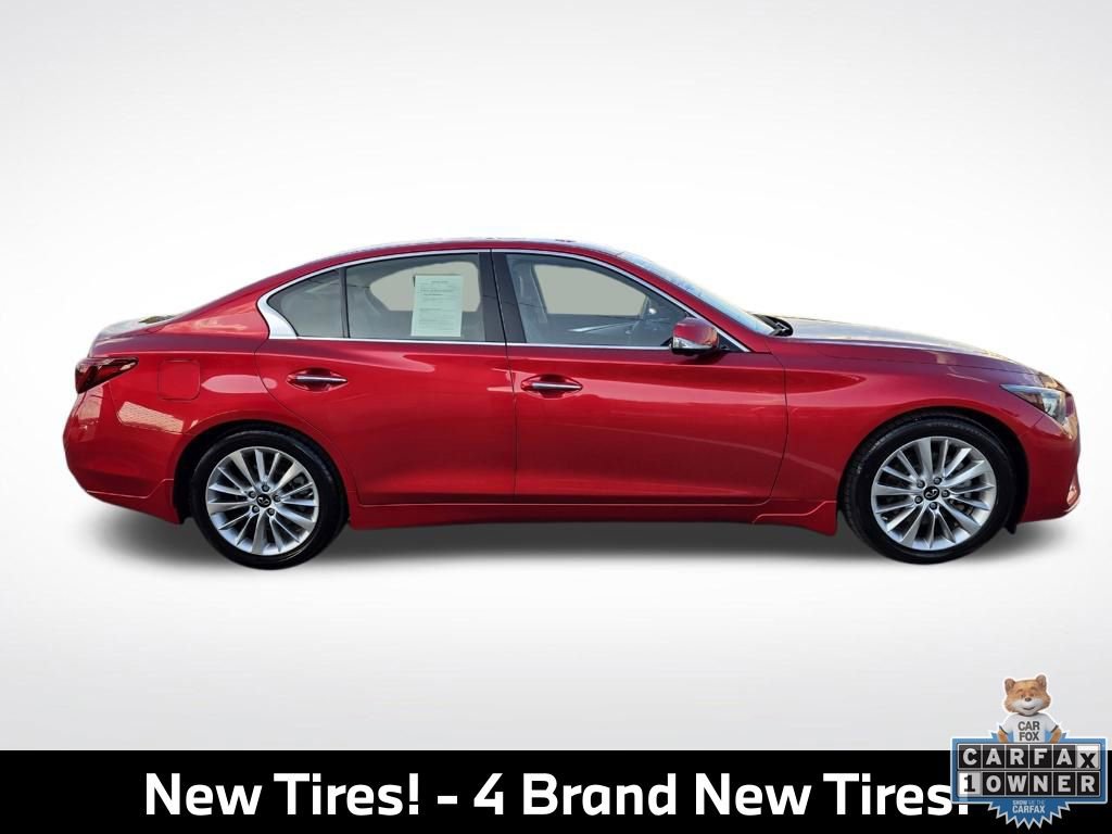 Used 2023 INFINITI Q50 Luxe w/ Cargo Package RWD image 10