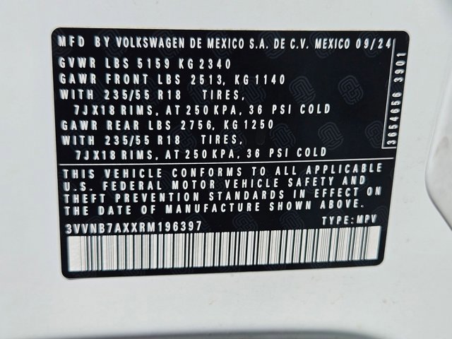 Used 2024 Volkswagen Tiguan SE image 21