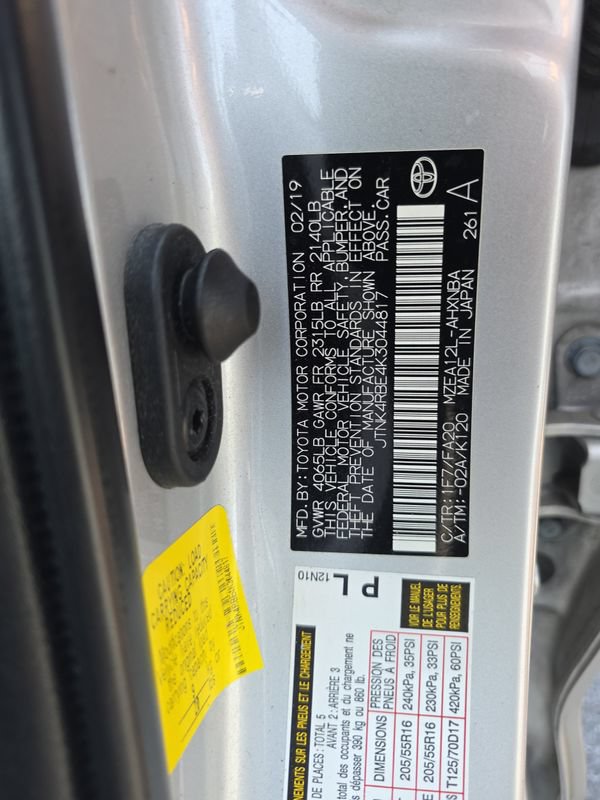 Used 2019 Toyota Corolla SE FWD image 35
