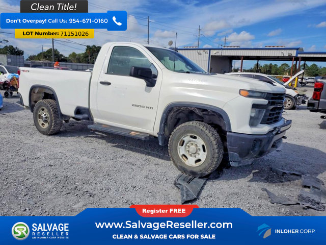 Used 2024 Chevrolet Silverado 2500 W/T w/ WT Convenience Package AWD/4WD image 5