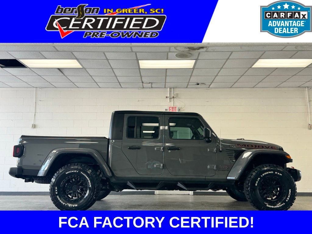 Certified 2023 Jeep Gladiator Mojave w/ Trailer Tow Package