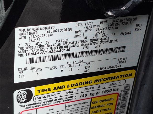 Used 2021 Ford Expedition Max Limited AWD/4WD image 27