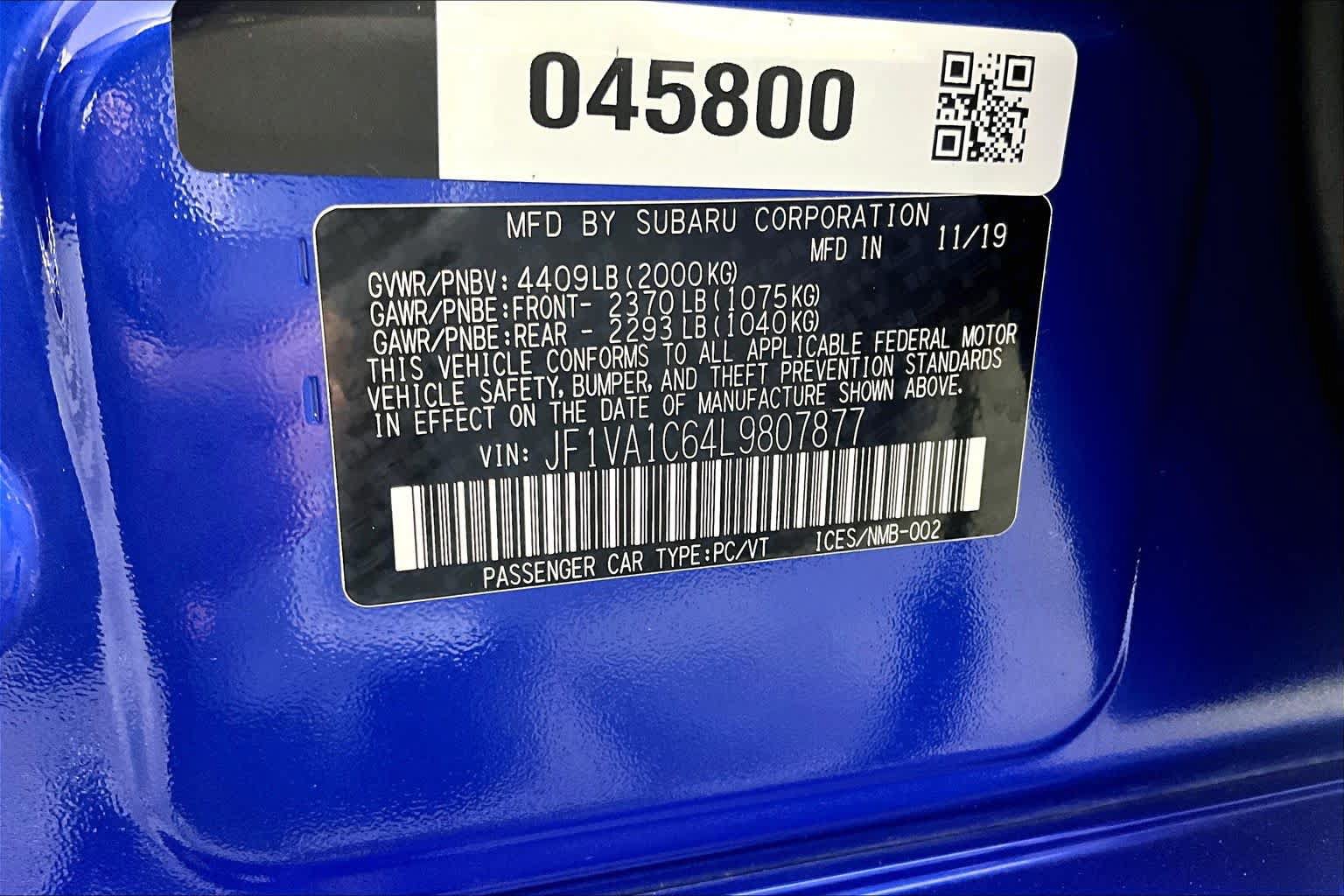 Used 2020 Subaru WRX Premium AWD/4WD image 32