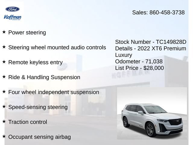 Used 2022 Cadillac XT6 Premium Luxury AWD/4WD image 20