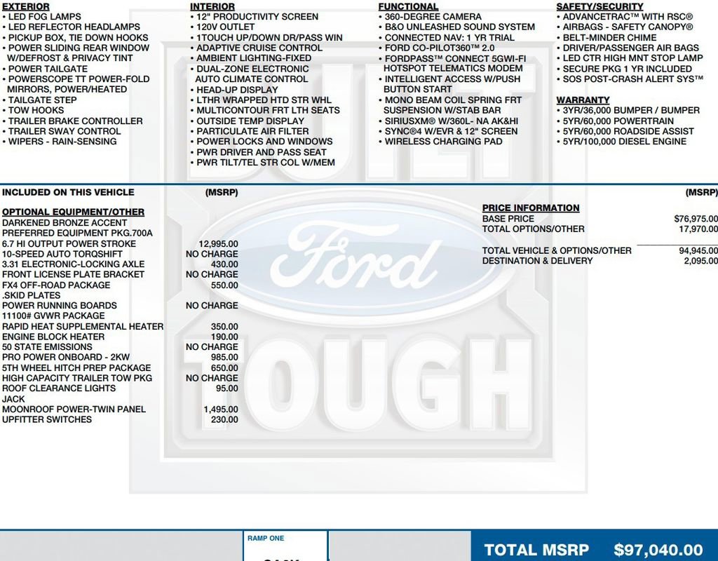 Used 2025 Ford F250 King Ranch AWD/4WD image 2