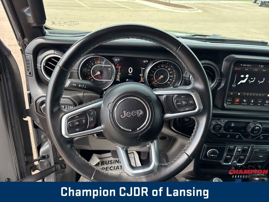 Used 2021 Jeep Wrangler Unlimited Sahara w/ Uconnect 4C Nav & Sound Group image 26