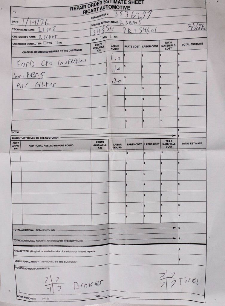 Certified 2025 Ford Escape Platinum image 6