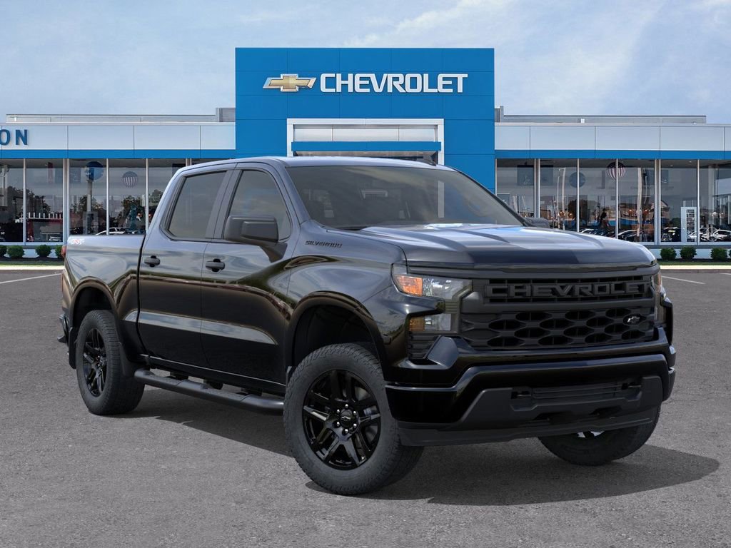 New 2026 Chevrolet Silverado 1500 Custom w/ Turbomax Blackout Package image 7