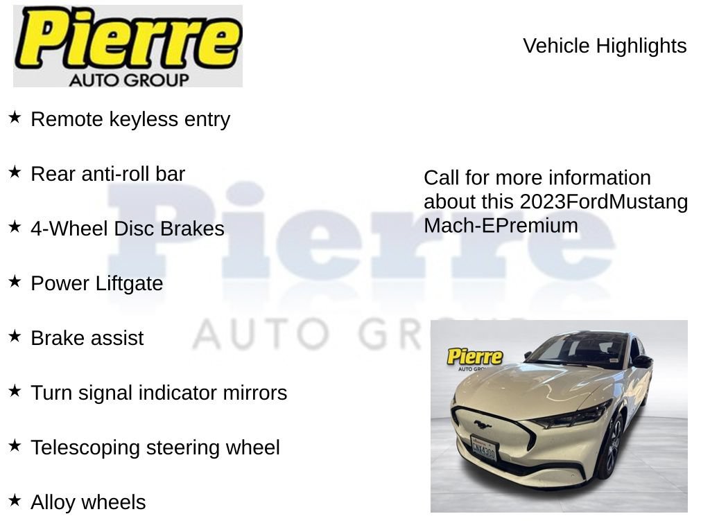 Used 2023 Ford Mustang Mach-E Premium AWD/4WD image 4