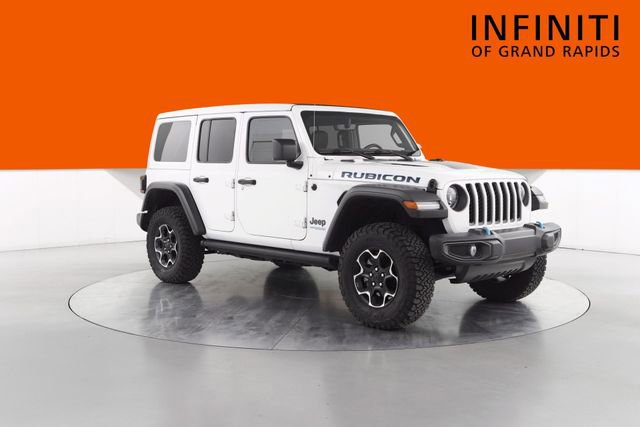 Used 2021 Jeep Wrangler Unlimited Rubicon 4xe w/ Cold Weather Group image 1