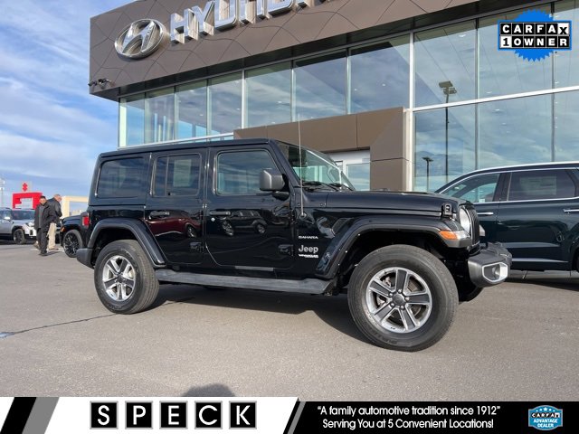 Used 2021 Jeep Wrangler Unlimited Sahara w/ Uconnect 4C Nav & Sound Group
