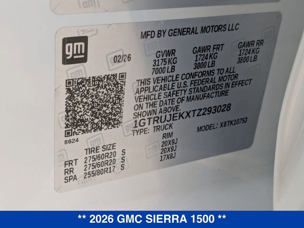 New 2026 GMC Sierra 1500 Elevation AWD/4WD image 35