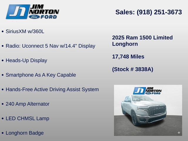Used 2025 RAM 1500 Limited AWD/4WD image 18