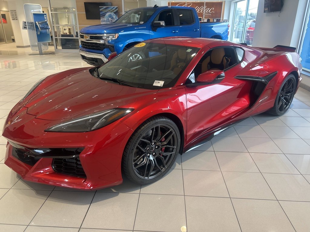 Used 2024 Chevrolet Corvette Z06 w/ Chrome Exterior Badge Package