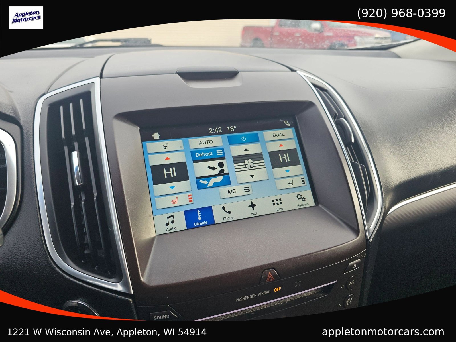 Used 2017 Ford Edge Sport w/ Canadian Touring Package image 17
