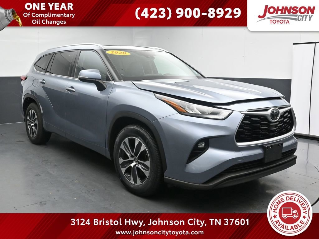 Used 2020 Toyota Highlander XLE FWD video 1