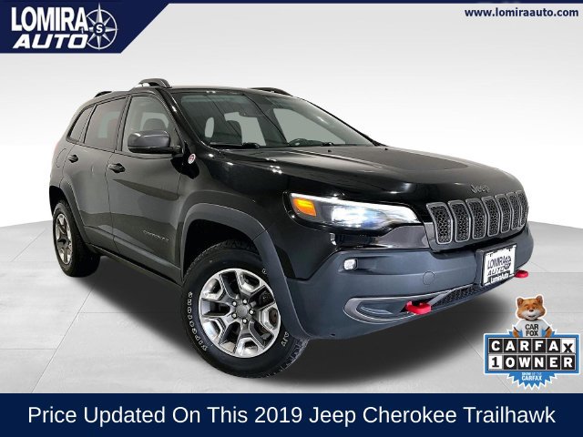 Used 2019 Jeep Cherokee Trailhawk w/ Comfort & Convenience Group AWD/4WD 360° Tour