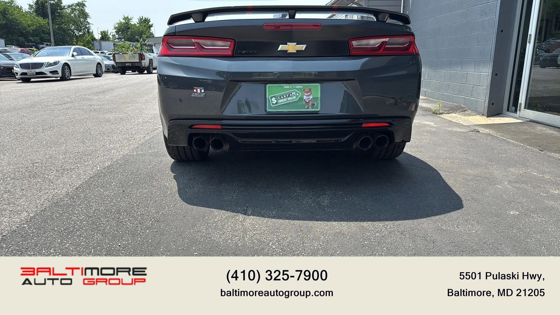 Used 2017 Chevrolet Camaro SS w/ 50th Anniversary Edition image 7
