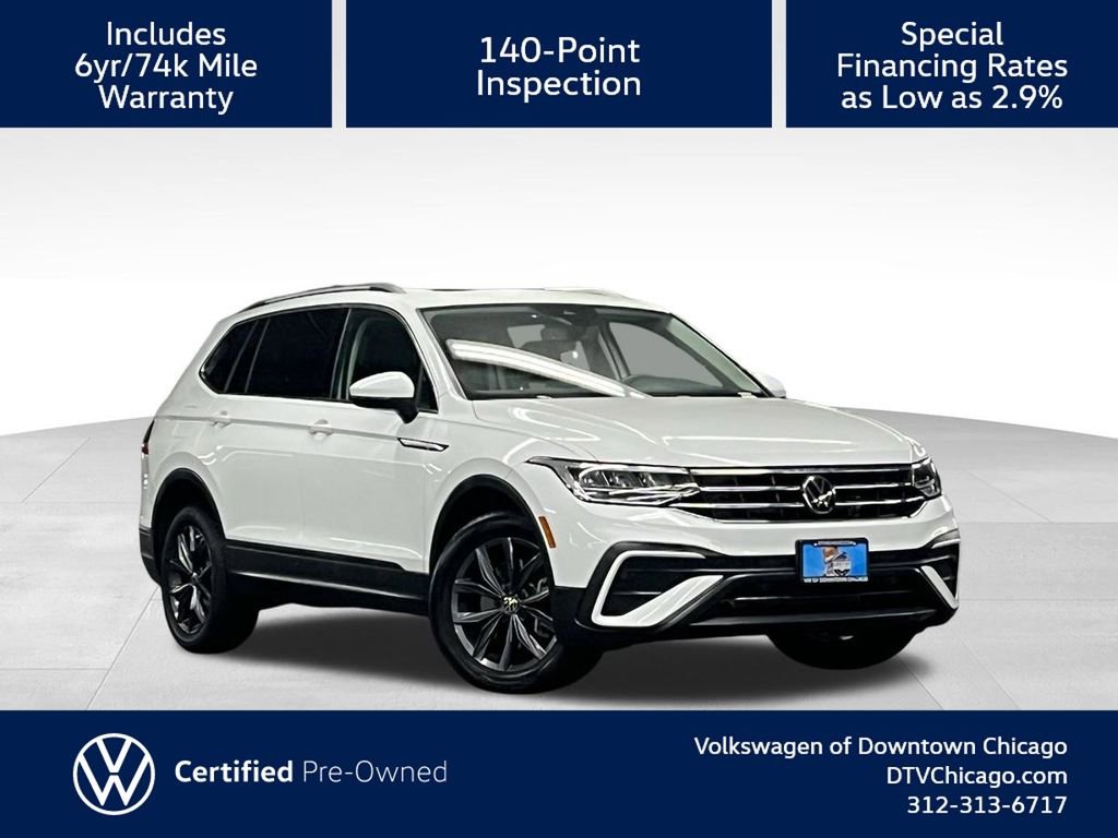 Used 2022 Volkswagen Tiguan SE w/ Panoramic Sunroof Package