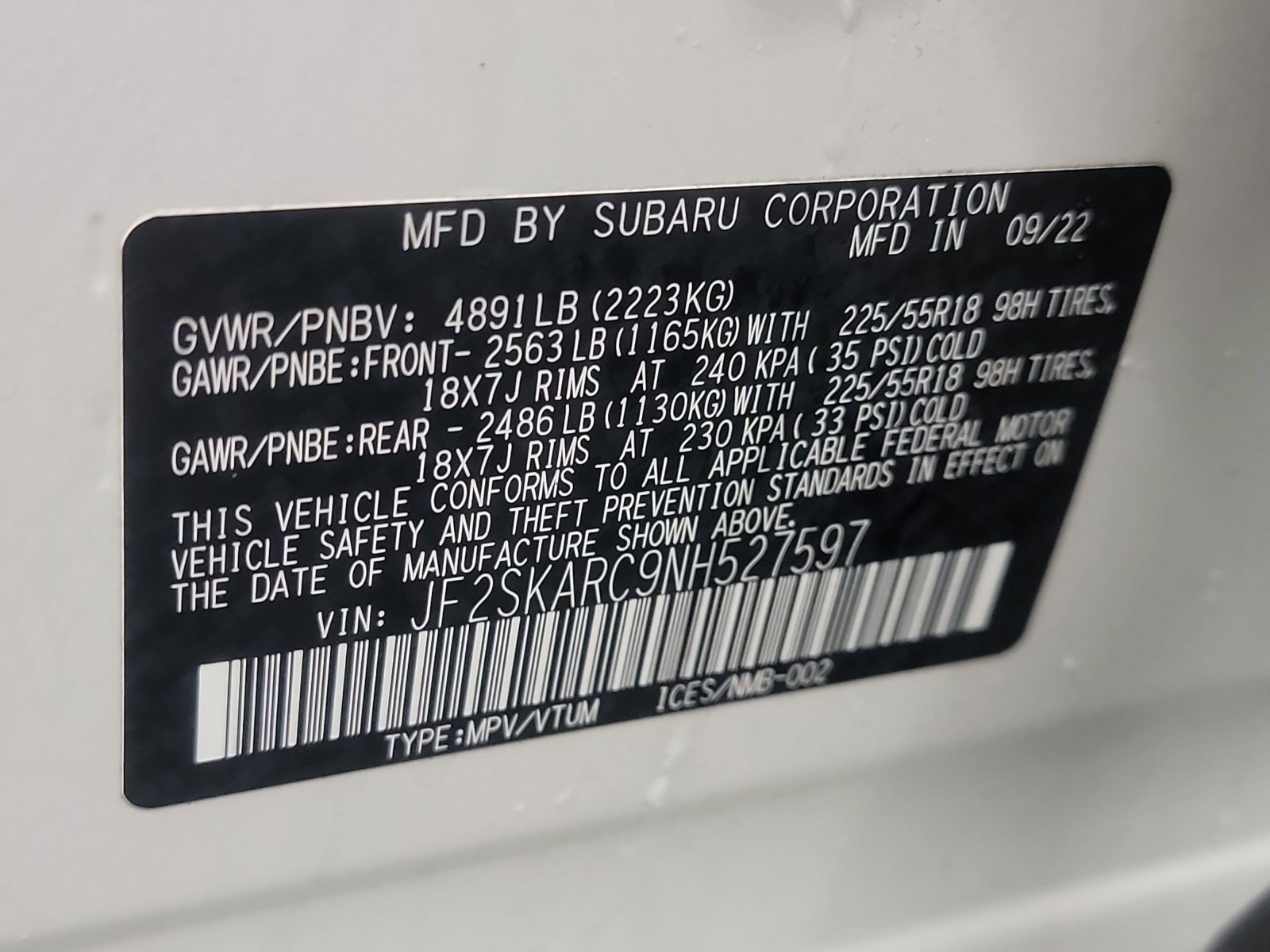 Used 2022 Subaru Forester Touring w/ Popular Package #3 image 33