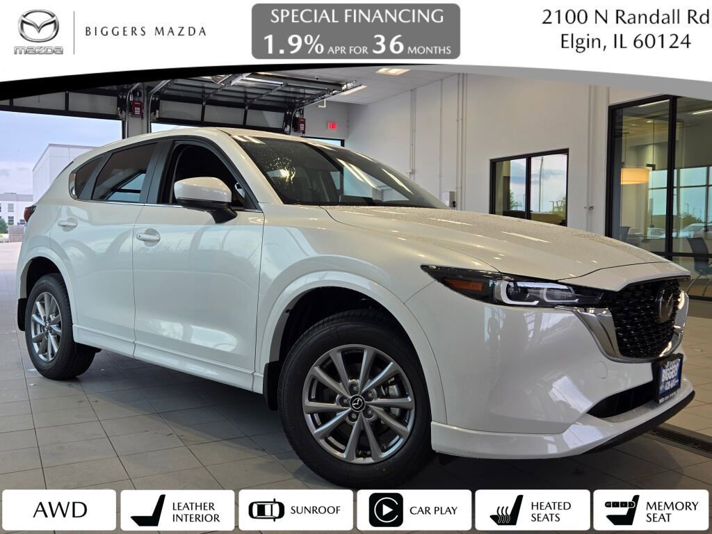 New 2025 MAZDA CX-5 AWD 2.5 S w/ Preferred Package