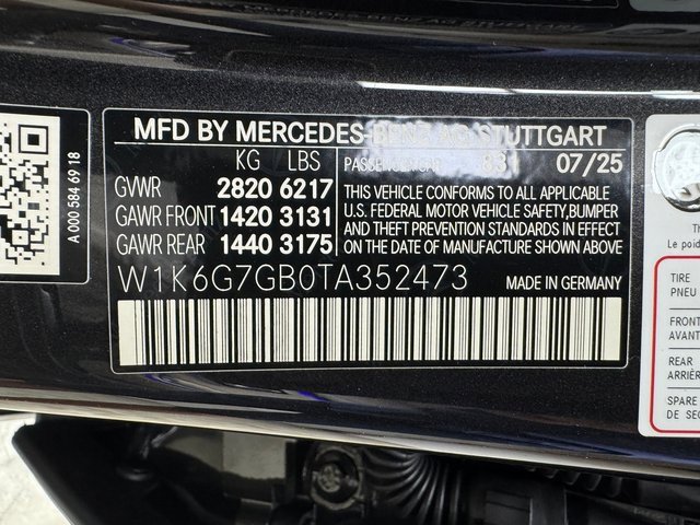 New 2026 Mercedes-Benz S 580 4MATIC Sedan image 29