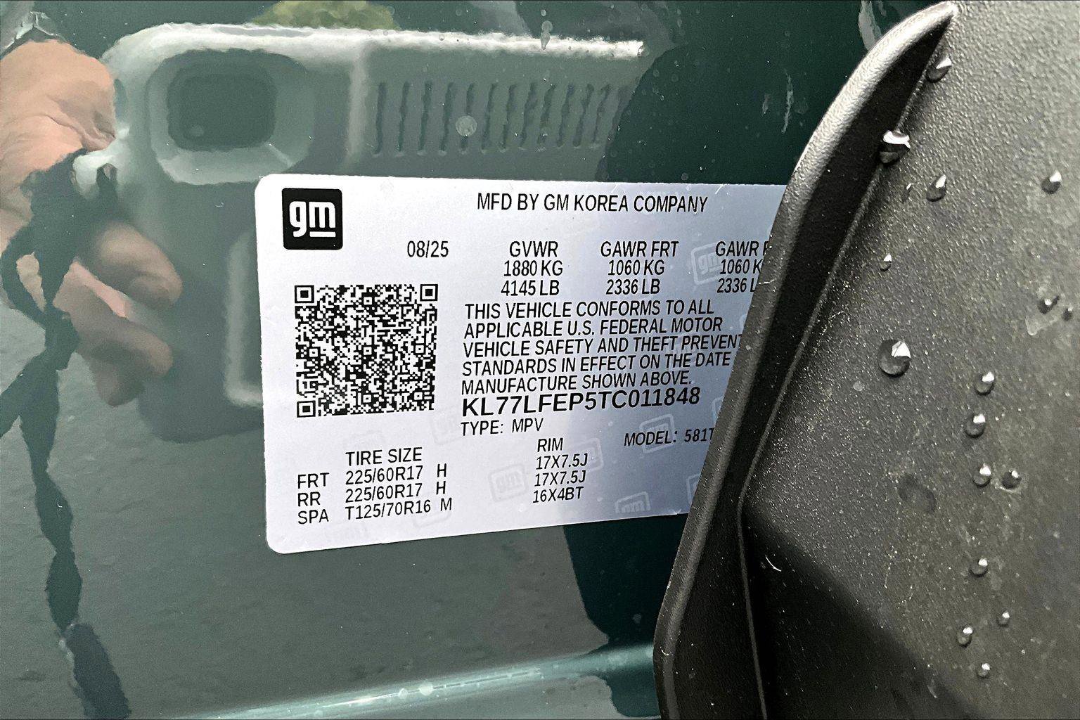 New 2026 Chevrolet Trax LS w/ LS Convenience Package image 13