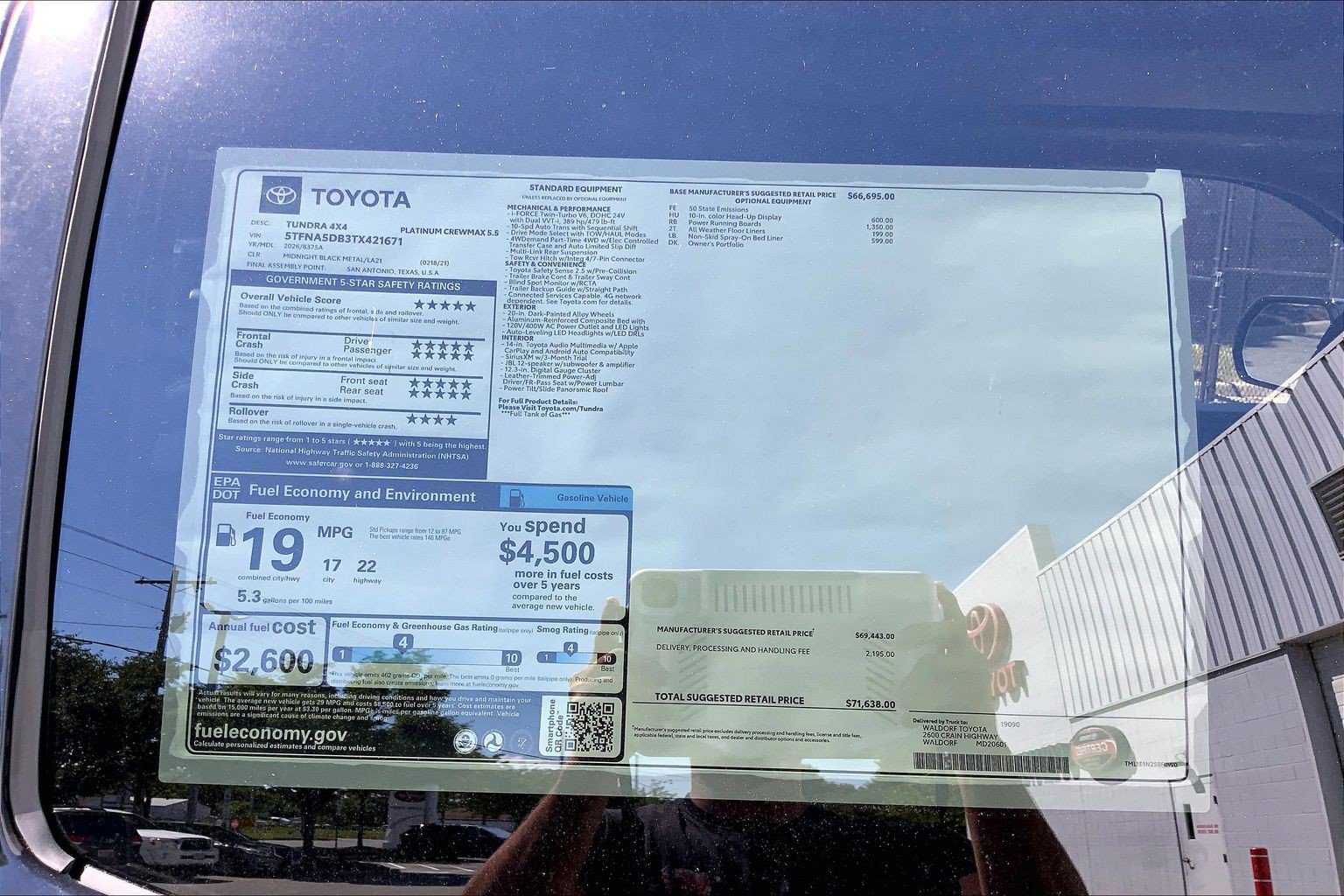 New 2026 Toyota Tundra Platinum AWD/4WD image 18