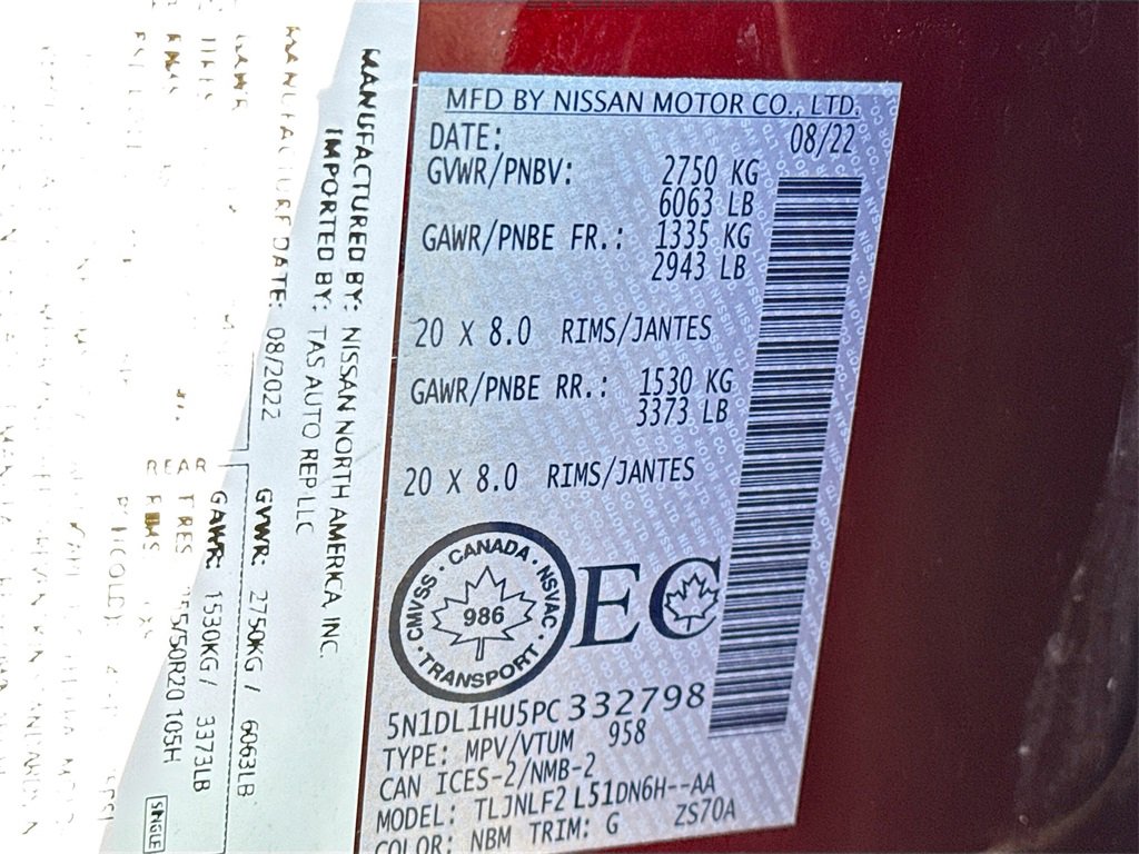 Used 2023 INFINITI QX60 Autograph image 36