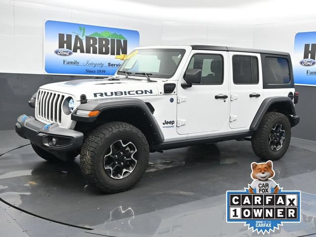 Used 2022 Jeep Wrangler Unlimited Rubicon 4xe AWD/4WD image 1