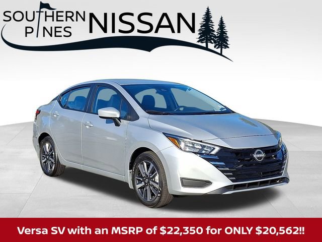 New 2025 Nissan Versa SV w/ Trunk Package