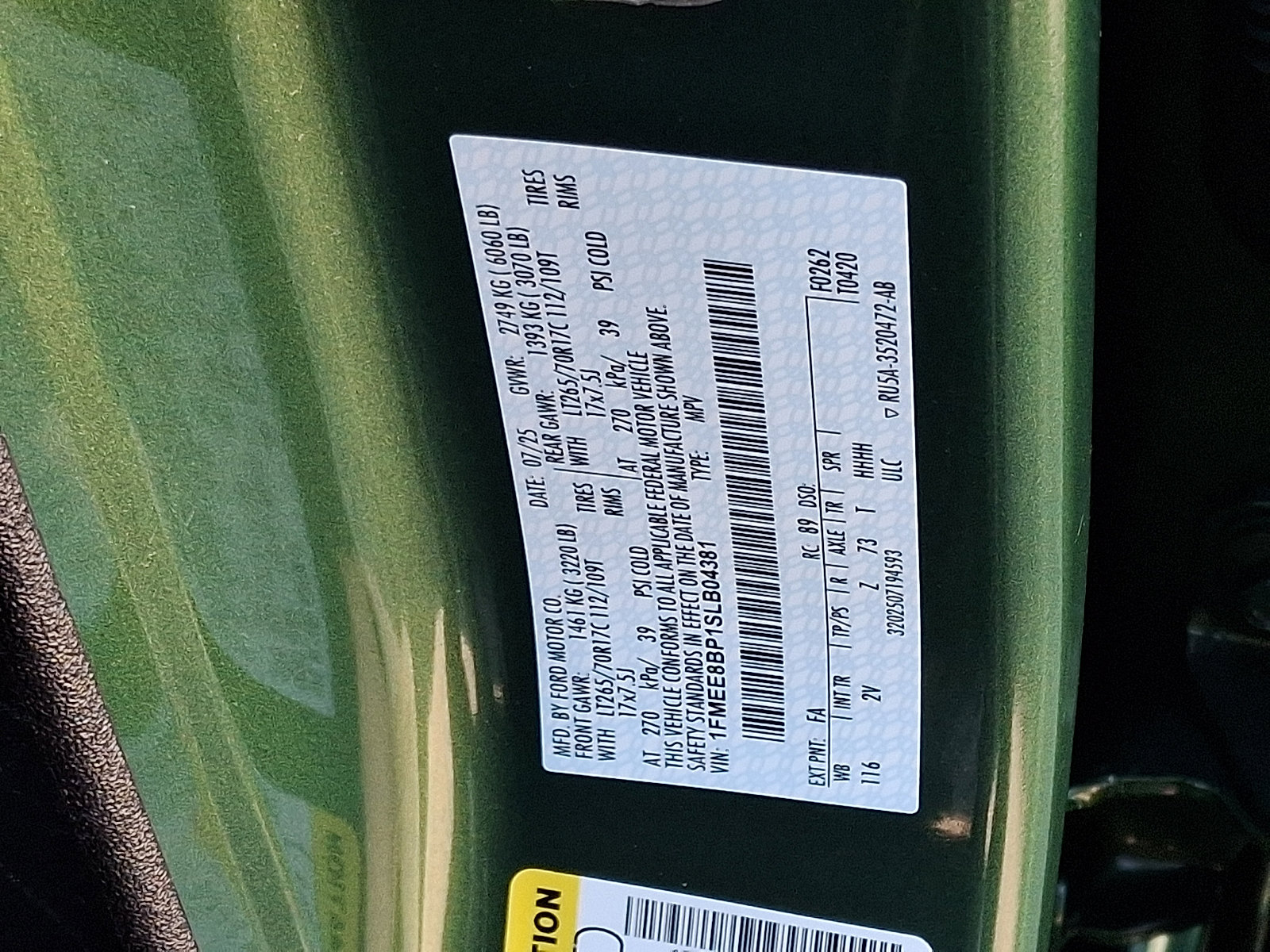 Certified 2025 Ford Bronco Outer Banks w/ Black Appearance Package image 26