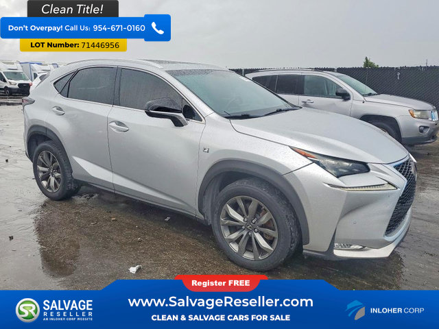 Used 2015 Lexus NX 200t F Sport w/ Navigation System Package FWD image 5