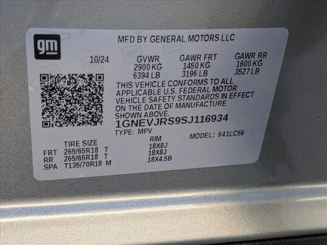 Certified 2025 Chevrolet Traverse Z71 w/ Enhanced Driving Package image 28