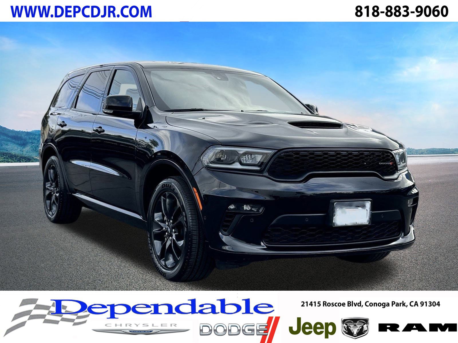 Certified 2022 Dodge Durango R/T w/ Blacktop Package