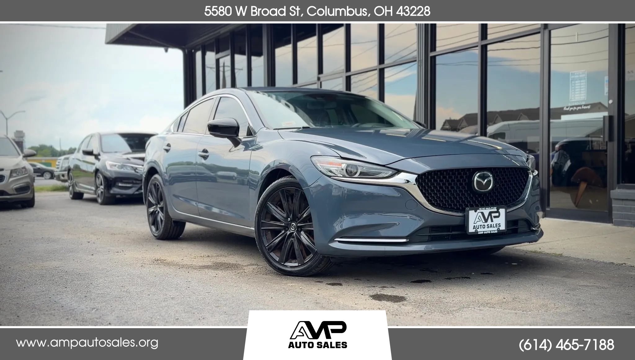 Used 2021 MAZDA MAZDA6 Carbon Edition FWD image 1