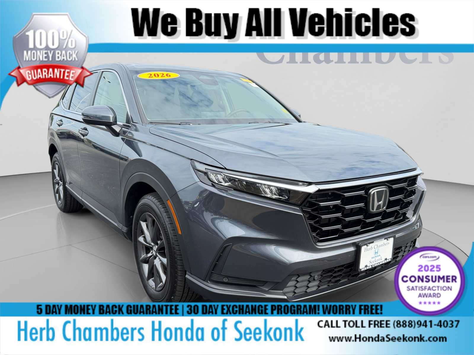 Used 2026 Honda CR-V EX-L image 1
