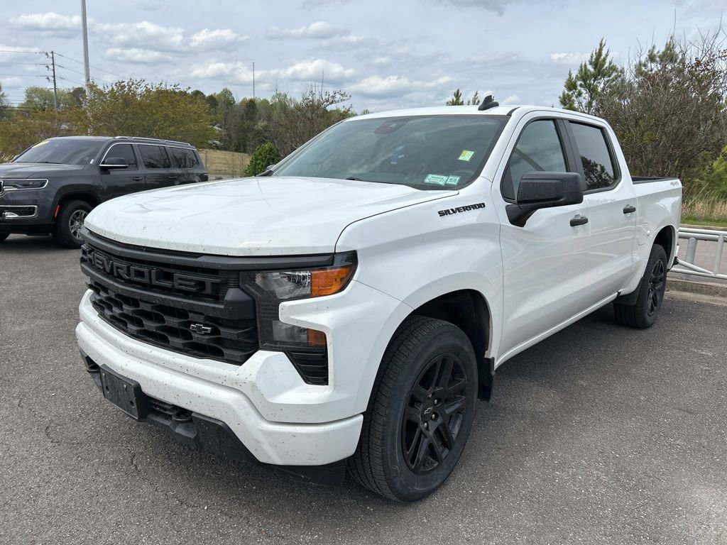 Used 2023 Chevrolet Silverado 1500 Custom w/ LPO, Dark Essentials Package image 1