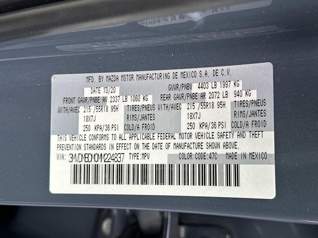 Certified 2021 MAZDA CX-30 AWD 2.5 S w/ Premium Package image 33