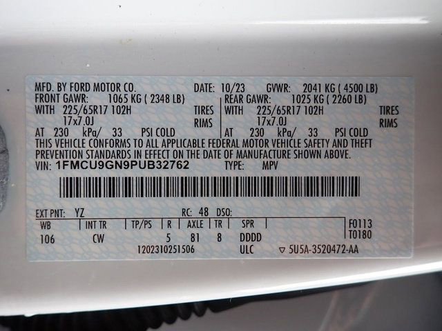 Certified 2023 Ford Escape Active w/ Tech Pack #1 image 21