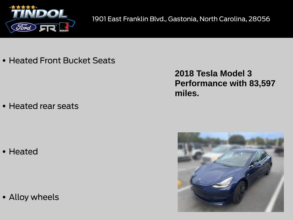 Used 2018 Tesla Model 3 Performance AWD/4WD image 13