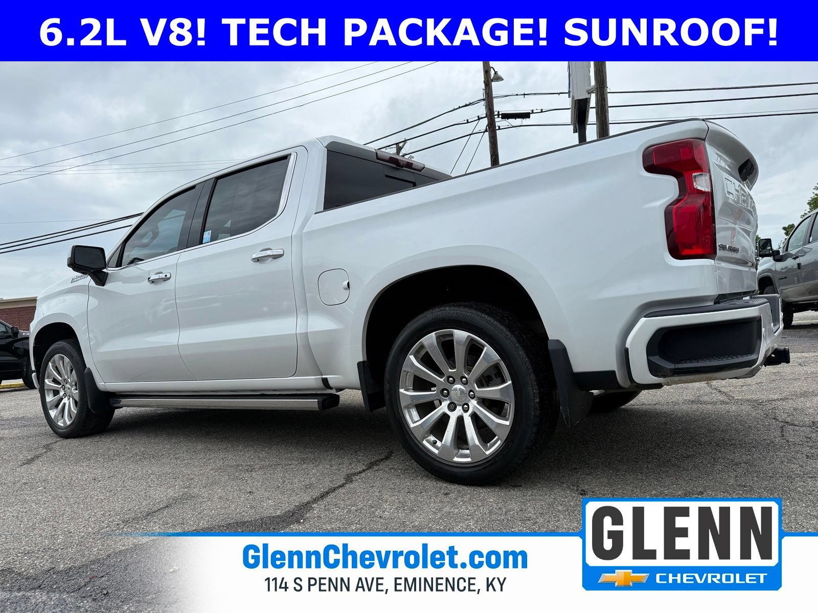 Used 2020 Chevrolet Silverado 1500 High Country w/ Technology Package AWD/4WD image 6