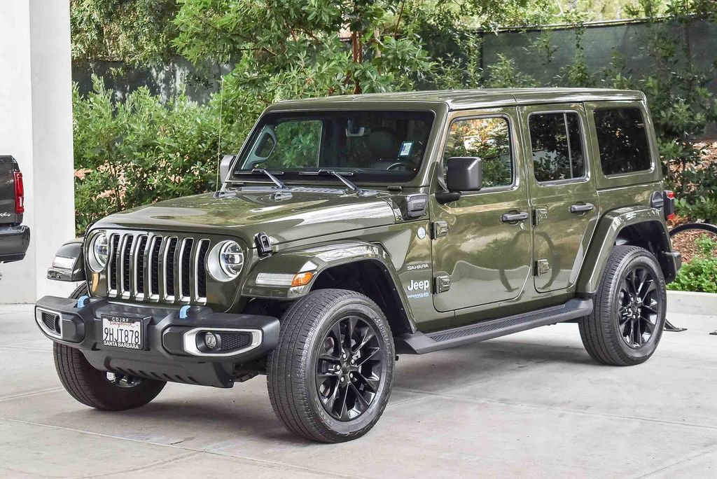 Used 2022 Jeep Wrangler Unlimited Sahara 4xe image 3