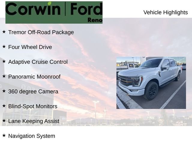 Certified 2023 Ford F150 Tremor w/ Equipment Group 402A High AWD/4WD image 7