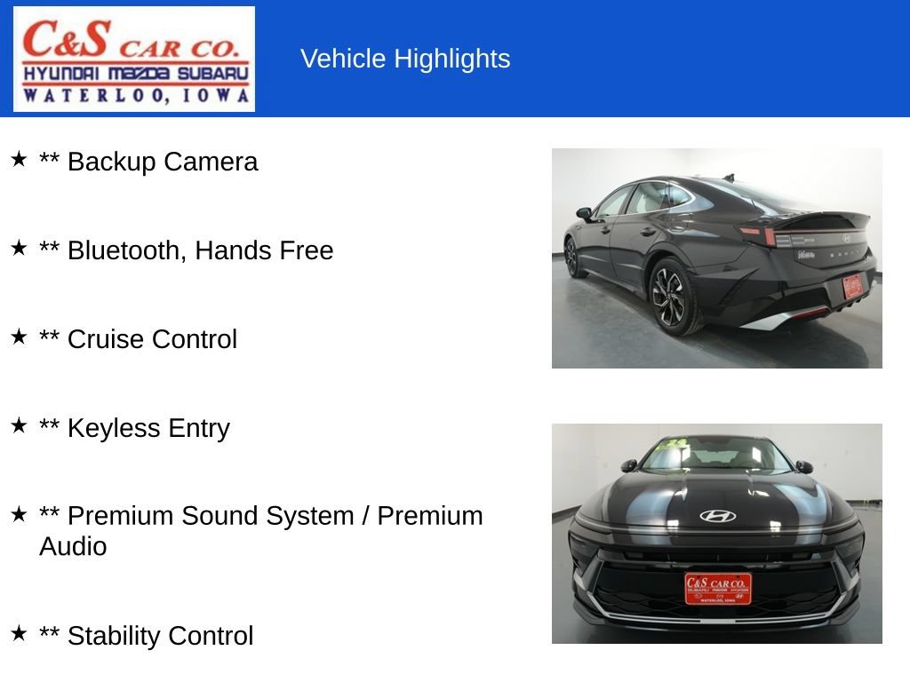 Used 2024 Hyundai Sonata SEL AWD/4WD image 8