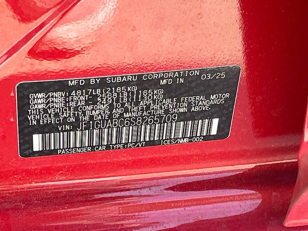 Used 2025 Subaru Impreza 2.0i AWD/4WD image 29